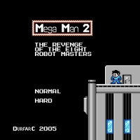 Mega Man 2 - Revenge of 8 Robot Masters Title Screen